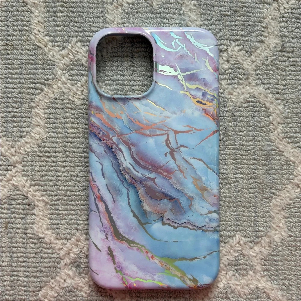 4 for $12 Holo Moonstone Marble iPhone 12 Pro Max Case